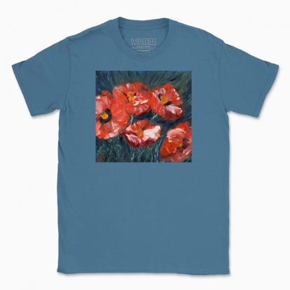 Men's t-shirt "Poppies"