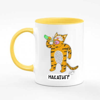 Printed mug "Tiger"