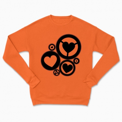 Сhildren's sweatshirt "Gears with hearts"