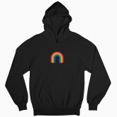 Man's hoodie "LGBT rainbow"