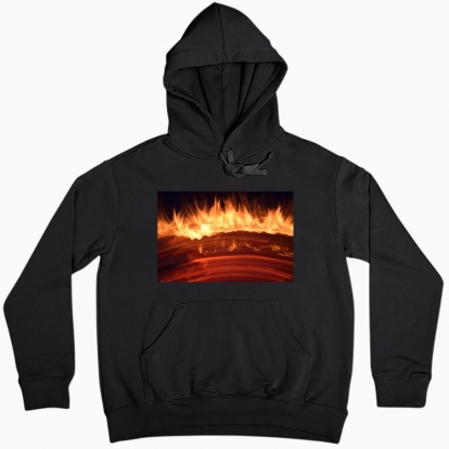 Women hoodie "Fire Dragon"