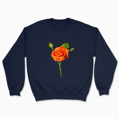 Світшот Unisex "Моя квіточка: троянда"