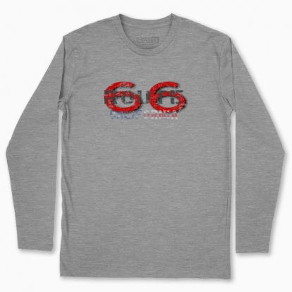 Men's long-sleeved t-shirt "route 66"