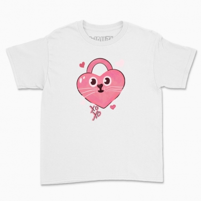 Дитяча футболка "замок кохання,серце"