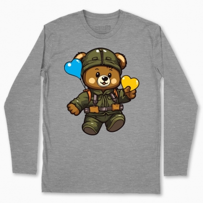 Men's long-sleeved t-shirt "Teddy"