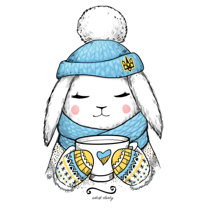 Cute Winter Bunny