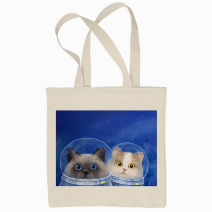 Еко сумка "Космічні котики"