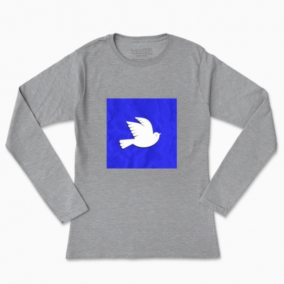 Women's long-sleeved t-shirt "Bird"