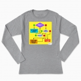 Women's long-sleeved t-shirt "Does it work?"