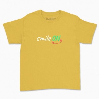 Дитяча футболка "увімкни посмішку"
