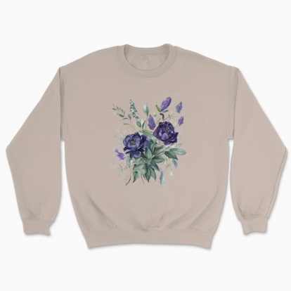 Unisex sweatshirt "A bouquet of wild flowers"