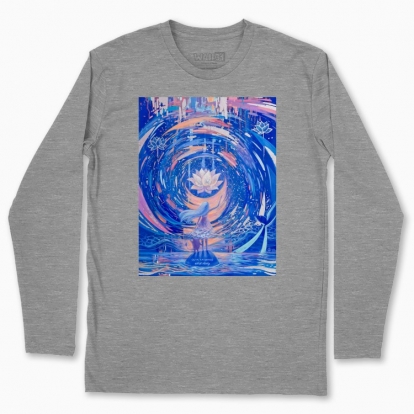 Men's long-sleeved t-shirt "The Creation of the Universe"