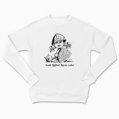 Сhildren's sweatshirt "Little defender. Girl"