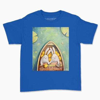 Дитяча футболка "Кролики. Дещо про кохання"