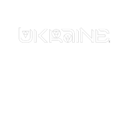 Україна (білий монохром)