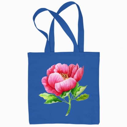 Еко сумка "Моя квіточка: півонія"
