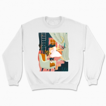 Unisex sweatshirt "The escape girl"