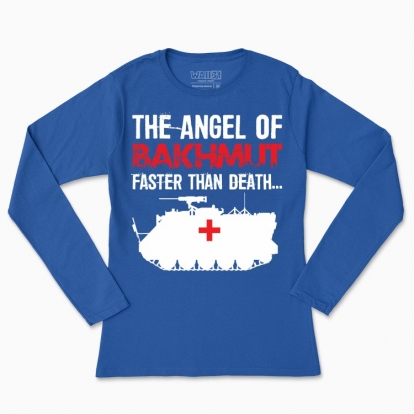 Women's long-sleeved t-shirt "The ANGEL of BAKHMUT"