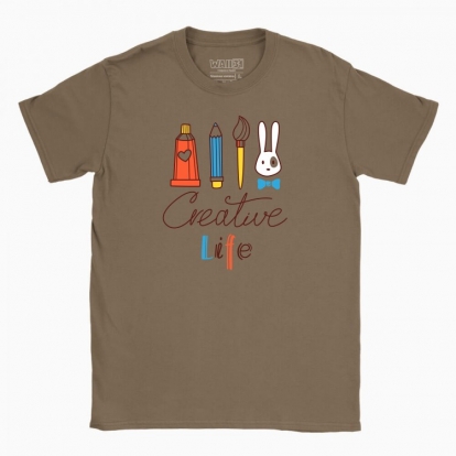 Men's t-shirt "Creative Life"