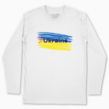 Чоловічий лонгслів "Прапор України"
