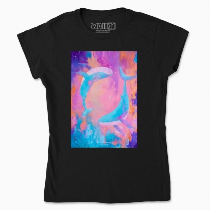 Women's t-shirt "The song of the whales"