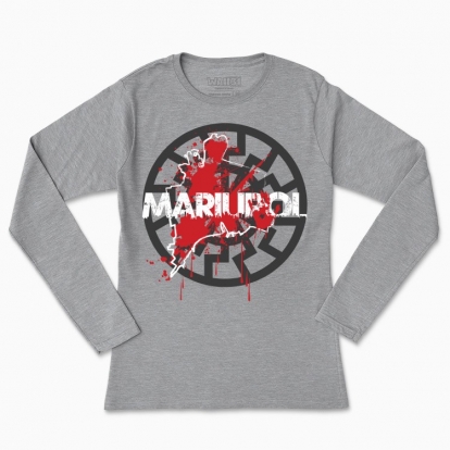 Women's long-sleeved t-shirt "MARIUPOL"