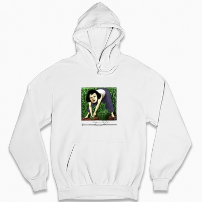 Man's hoodie "Edith Piaf"