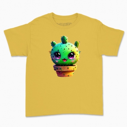 Children's t-shirt "cactus baby glitch"
