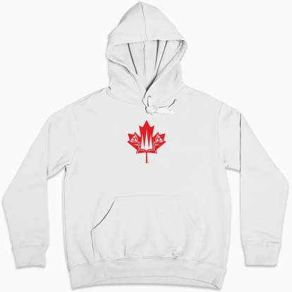 Women hoodie "Canada and Ukraine together forever."