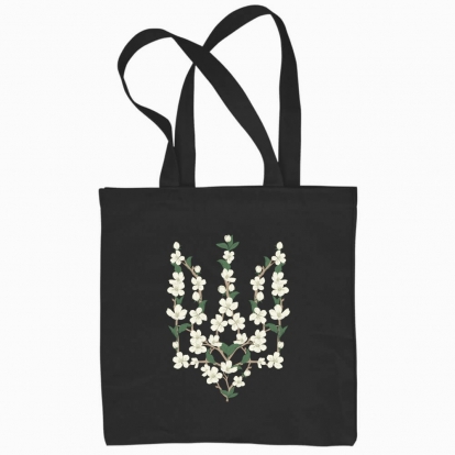 Eco bag "Trydent made of flowers"
