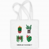 Eco bag "Emotional plants"