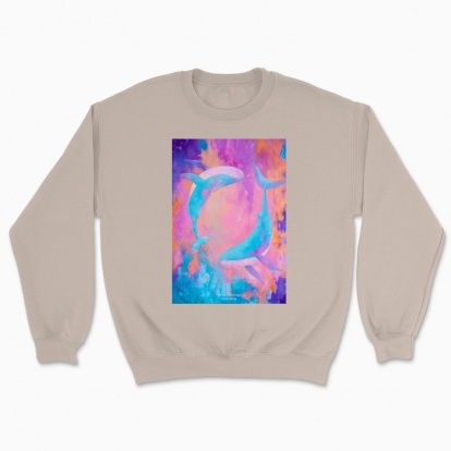 Unisex sweatshirt "The song of the whales"