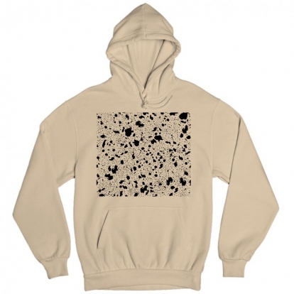Man's hoodie "Quail spots"