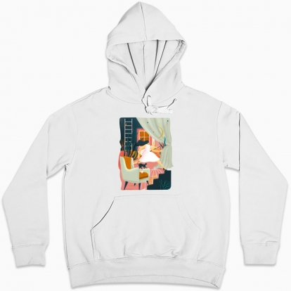 Women hoodie "The escape girl"