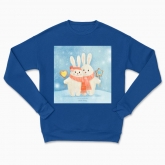 Сhildren's sweatshirt "Winter Bunnies"