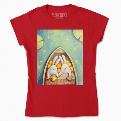 Women's t-shirt "Bunnies. Something about Love"