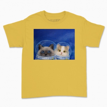 Дитяча футболка "Космічні котики"