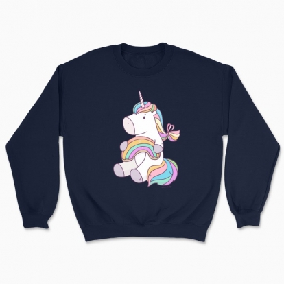 Unisex sweatshirt "Unicorn with Gingerbread"
