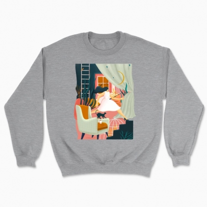 Unisex sweatshirt "The escape girl"
