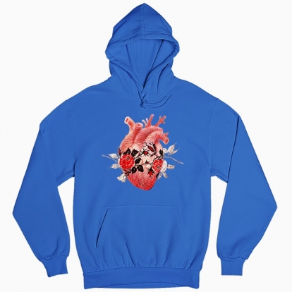 Man's hoodie "Heart"