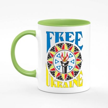 Чашка з принтом "Вільна Україна."