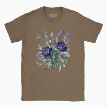 Men's t-shirt "A bouquet of wild flowers"