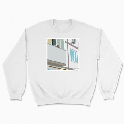 Unisex sweatshirt "Obolon balkony"