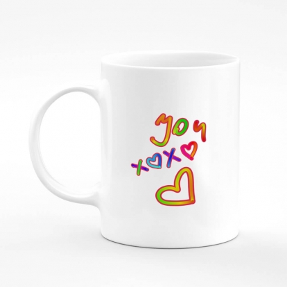 Чашка з принтом "Love You XOXO"