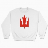 Unisex sweatshirt "TRIDENT MAPLE LEAF"