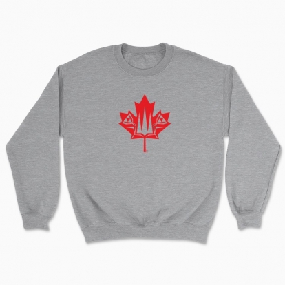Unisex sweatshirt "Canada and Ukraine together forever."