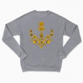 Сhildren's sweatshirt "trident floral"