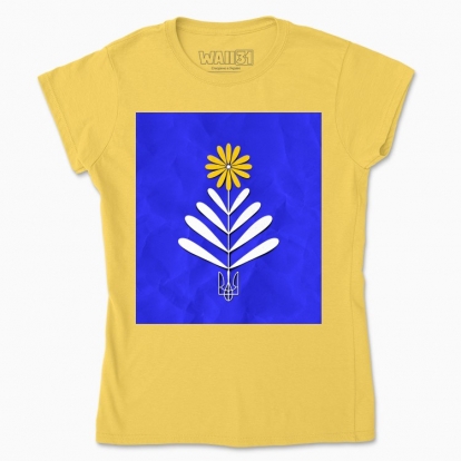 Women's t-shirt "Flower of freedom"