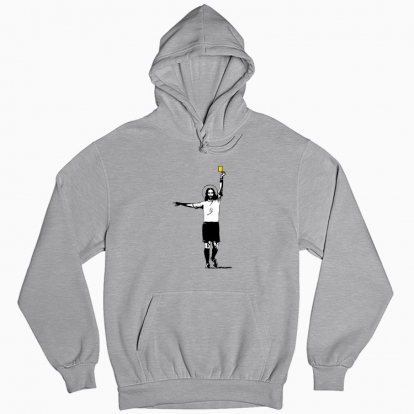 Man's hoodie "Jesus referee"