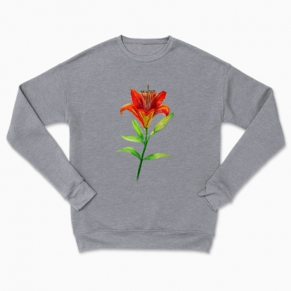 Сhildren's sweatshirt "My flower: lily"